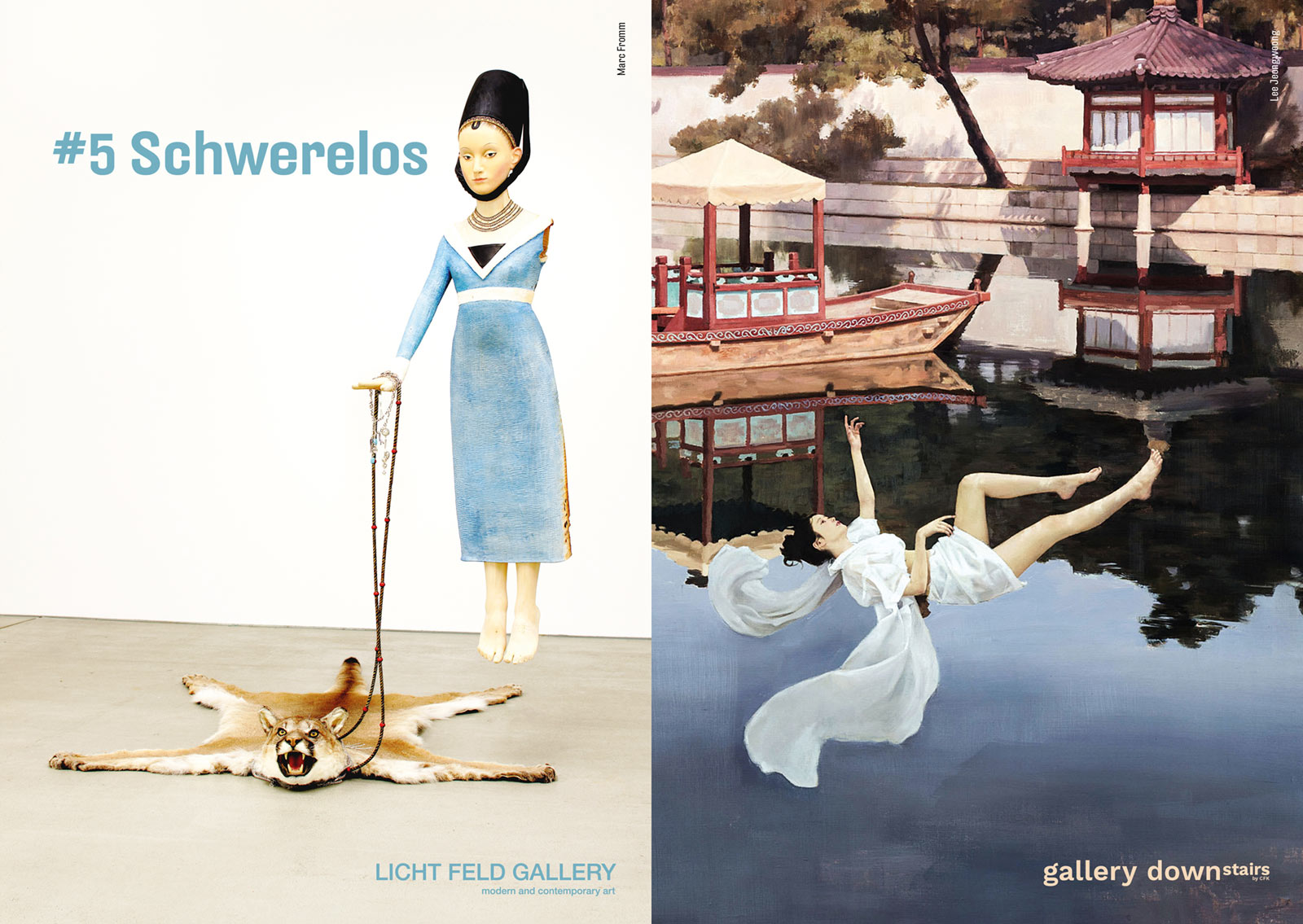 #5 Schwerelos Ausstellung LICHT FELD Gallery & gallery downstairs